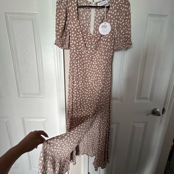 Petal & Pup FRANKLIN DRESS - MOCHA size 2 - Picture 5 of 6